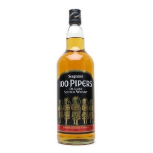 Picture of Seagrams 100 Pipers Scotch Whisky 1000ml