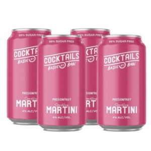 Picture of Basic Babe Cocktail Passionfruit 4pk Cans 330ml