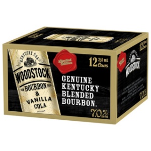 Picture of Woodstock Vanilla 7% 12pk Cans 250ml