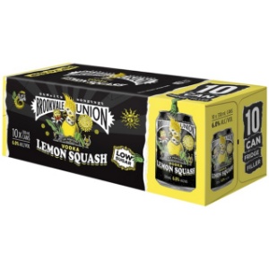 Picture of Brookvale Union Lemon 10pk Cans 330ml