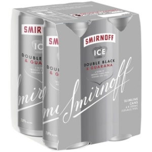 Picture of SmirnOff 7% Vodka n Guarana 4pk Cans 250ml