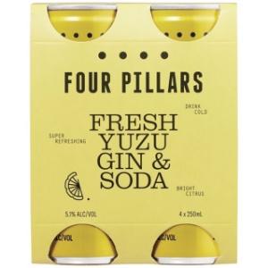 Picture of Four Pillars Fresh Yuzu 4pack Cans 250ml