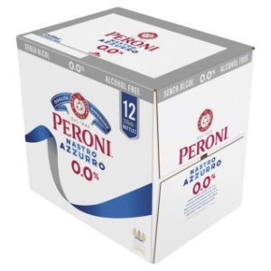 Picture of Peroni Zero Beer 12pack Bottles 330ml