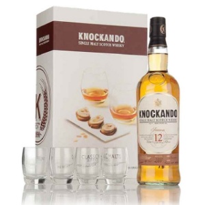 Picture of Knockando 12YO Coffret+Glasses Giftpk 700ml