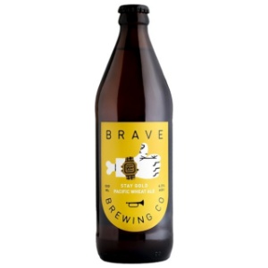 Picture of Brave Pacific Wheat Ale Craft Beer Bottle 500ml each