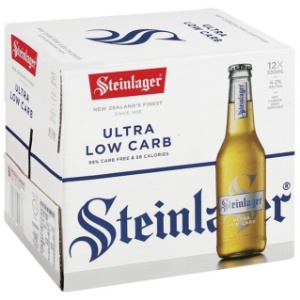 Picture of Steinlager Ultra Low Carb Lager 12pk Bottles 330ml