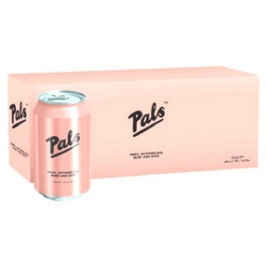 Picture of Pals Vodka, Watermelon, Mint & Soda 10pk Cans 330ml