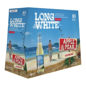 Picture of Long White Vodka Apple & Pear 10pk Bottles 320ml