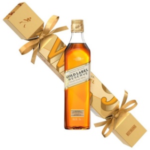 Picture of Johnnie Walker Gold Reserve Scotch Whisky Cracker Gift Pack 200ml