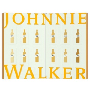 Picture of Johnnie Walker 12Days of Xmas Miniature 12x50ml Gift Pack