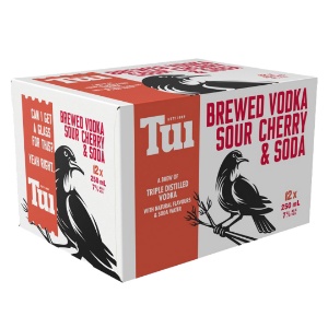 Picture of Tui 7% Vodka Sour Cherry 12pk Cans 250ml